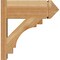 Ekena Millwork Merced Rough Sawn Arts and Crafts Outlooker, Western Red Cedar, 8"W x 20"D x 20"H OUT08X20X20MRC03RWR - alternate 2